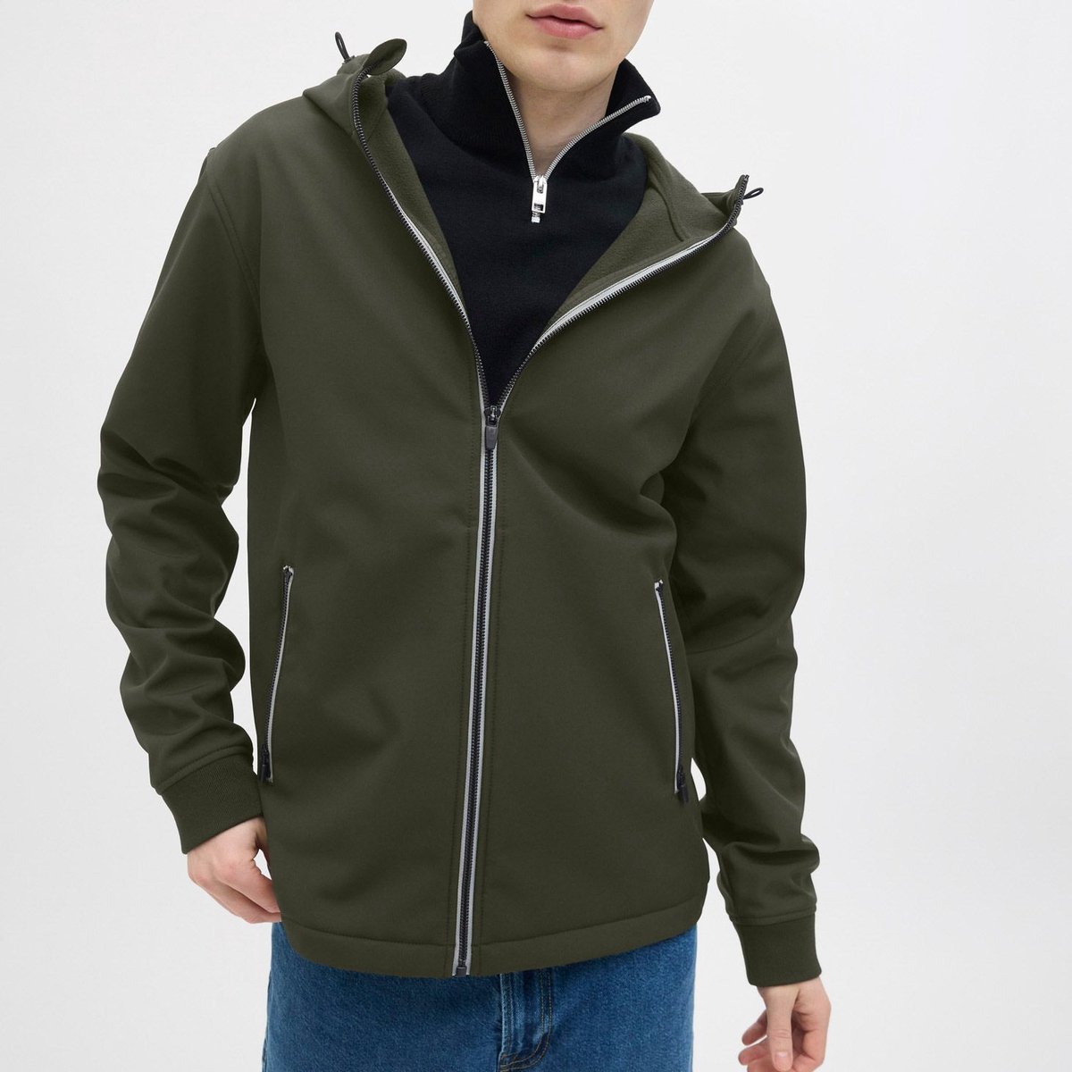 JJ Rebel Wood Softshell Jas Heren — afbeelding 3