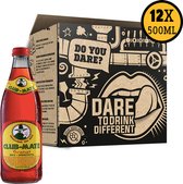 Club-Mate Frisdrank met Maté Extract - Koolzuurhoudende Drank met Natuurlijke Ingrediënten - Verfrissende Drank met Subtiele Smaak - Multipack 24 Flacons van 33cl - Geproduceerd in Duitsland