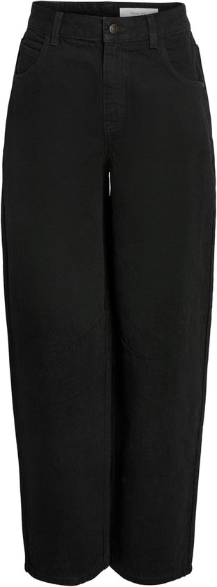 Noisy may Jeans Nmhazal Hw Barrel Jeans Vi606bl Noo 27036739 Black Dames Taille - W31 X L32