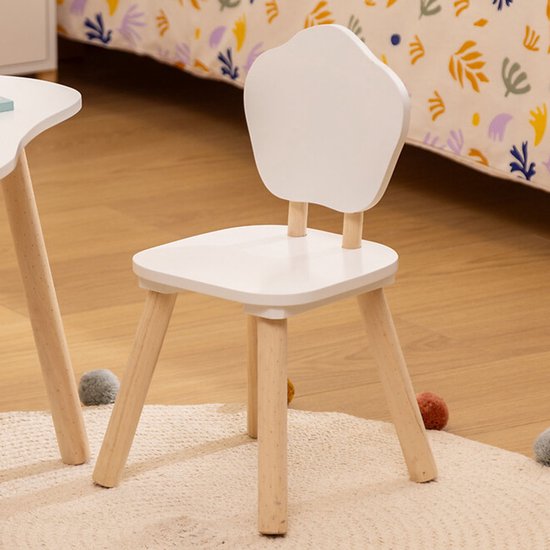 Kinderstoel Rene Wit