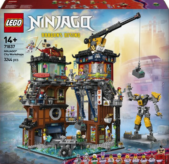 LEGO Ninjago 71837 NINJAGO City werkplaatsen LEGO Ninjago 71837 NINJAGO® City werkplaatsen