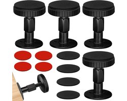 4pcs Anti-Shake Bed Frame - 46-64mm Adjustable Stabilizer - Headboard Stopper Support - Telescopic Support Bed Frame met Furniture Cushions voor Bedden - Couches - Tafel