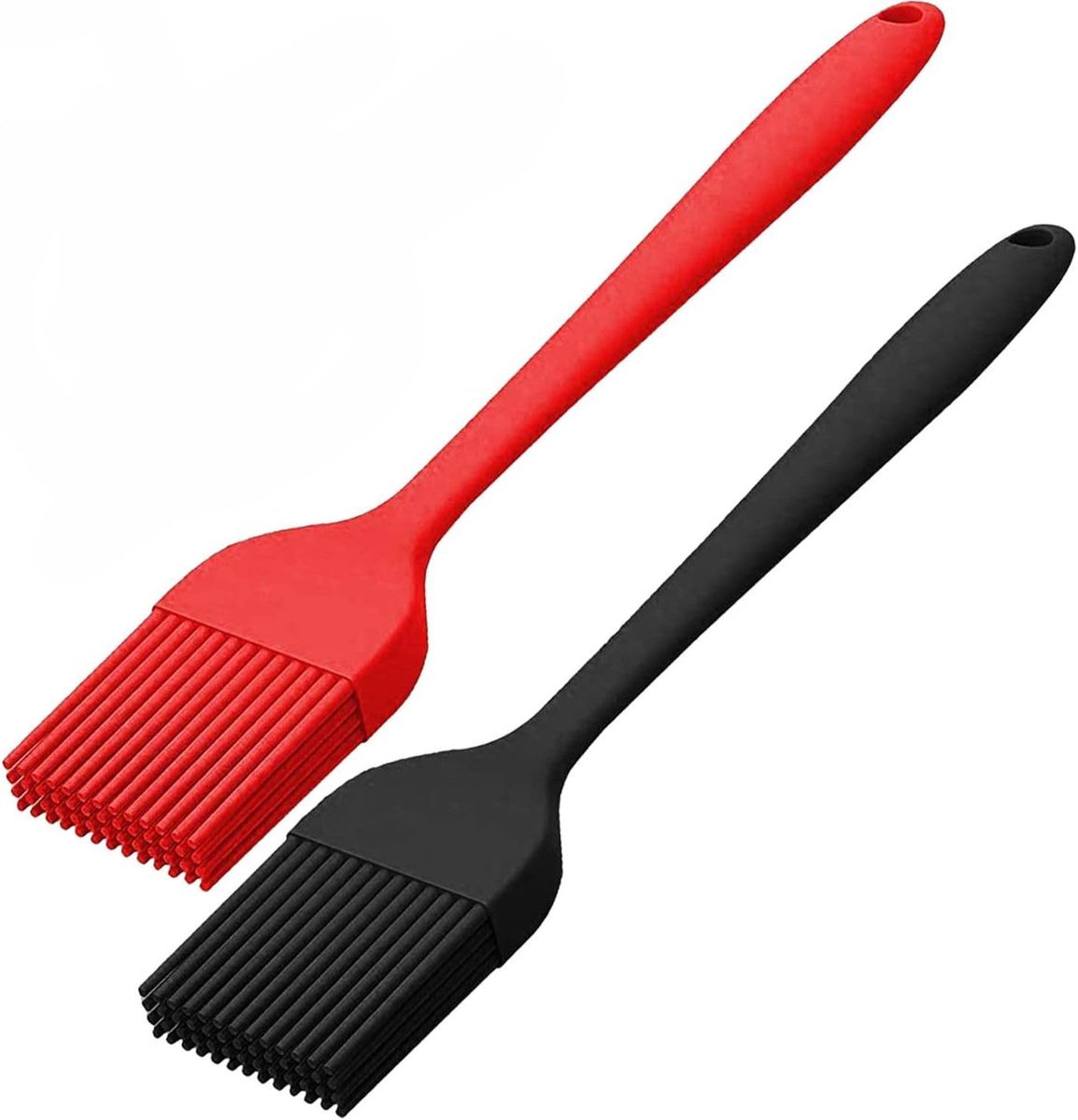 Silicone Bakborstels - Set van 2 (21 cm) - Keuken - Koken - BBQ Grillen - Voedselveilig - BPA Vrij