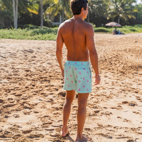 Short de bain Flamingo Son Of A Beach pour homme - Taille S