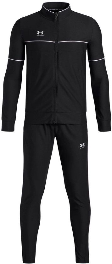 Under Armour UA B Challenger Tracksuit-BLK Jongens Trainingspak - Zwart - Wit