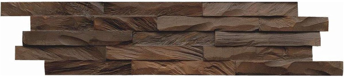 INDO houten wandbekleding, wandbekleding, 1 m²