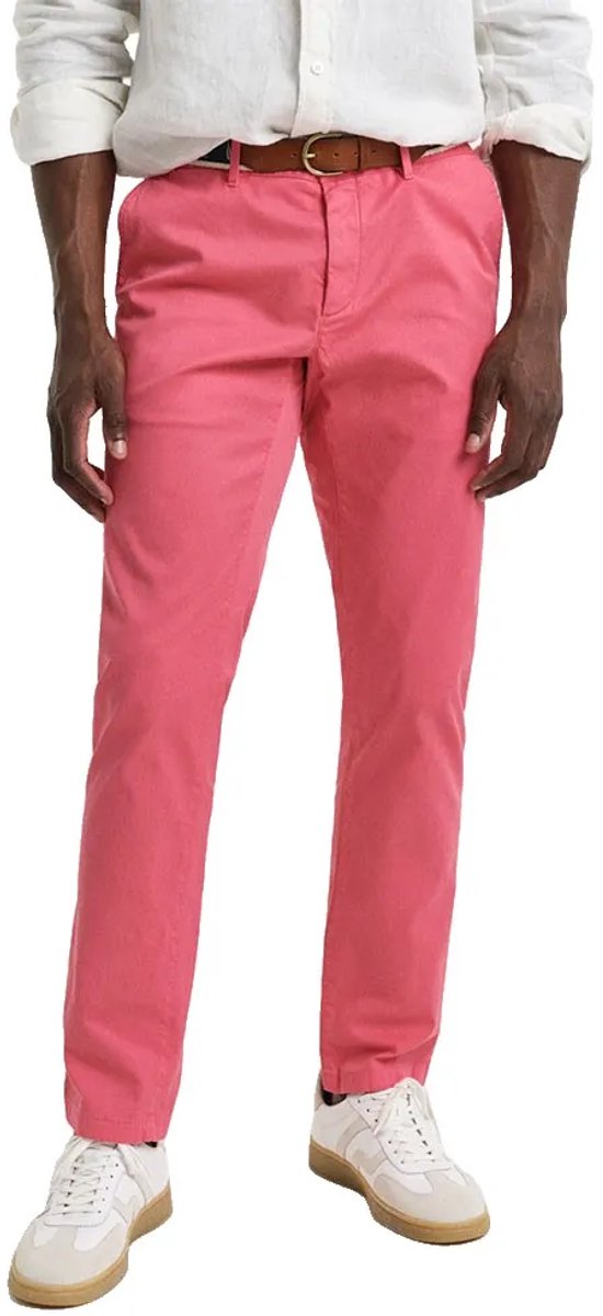 Gant 1505353 Chino Broek Roze 38 / 34 Man