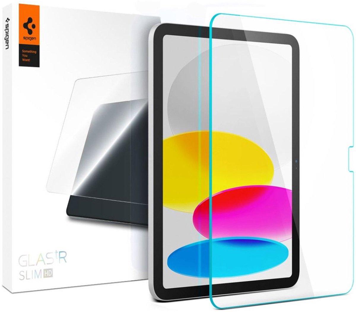 Spigen - iPad 10.9 2022 screenprotector - Gehard glas - Transparant