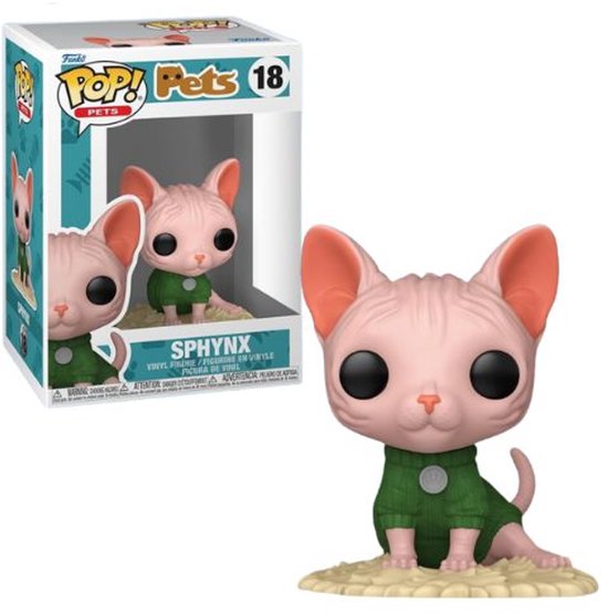 Funko Pop! Pets: Sphinx Cat #18
