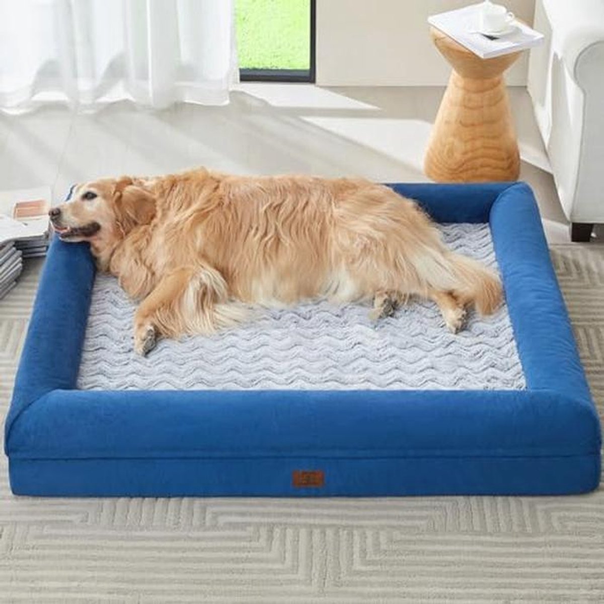 Orthopedisch hondenbed XL met afneembare hoes - Wasbaar hondenbed voor grote honden