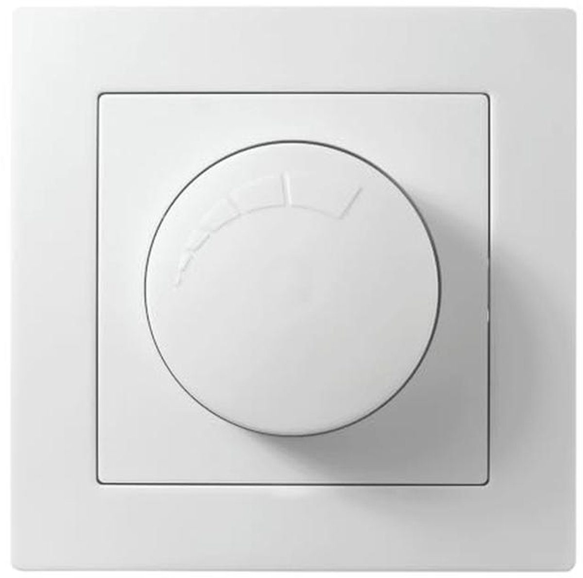Dimmer voor ohmse lasten met geheugenfunctie, inbouw lichtdimmer 250V~/300W wit
