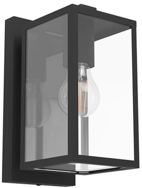 Klassieke buiten wandlamp zwart IP44 - Oxford | Lampenlicht