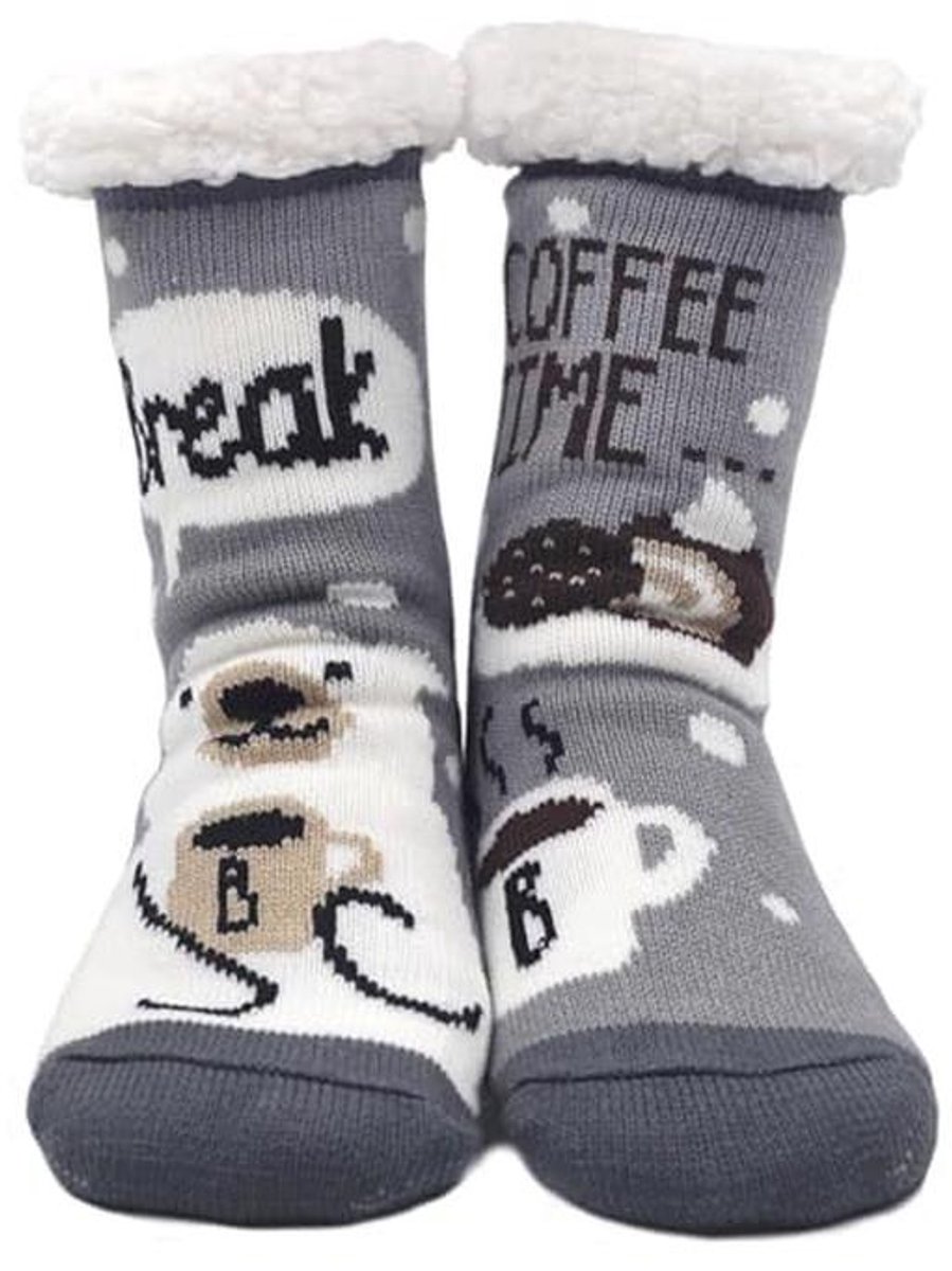 Thermische Pantoffels voor Dames met Dierenpatroon - Warme Fleece Sokkers, Antislip en Comfortabel