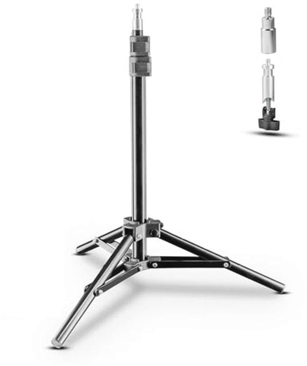 Lampstatief 108 cm - Zwart, Ideaal voor Studiofotografie