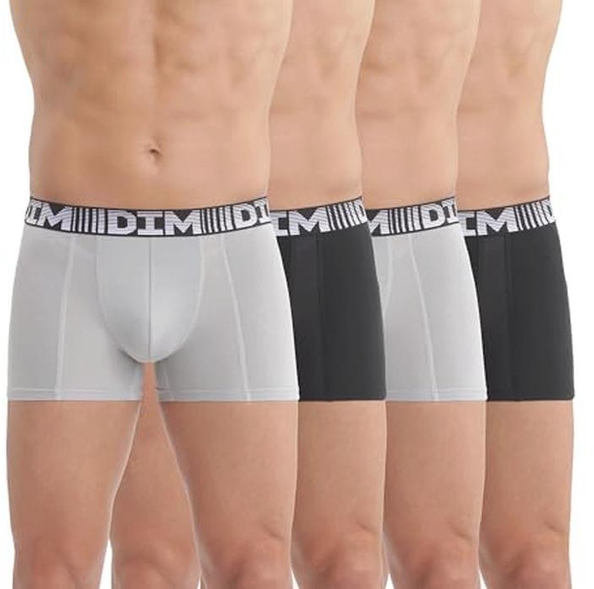 3D Flex Boxershorts voor Heren - Ademend, Katoen, Meerkleurig, Set van 4