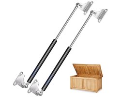 Universele Lift Ondersteuning Stutten Gasveer Schokken 300 N/70 Lbs voor RV Bed Floor Luik Val Deur TV Kast Heavy Duty Box Deksel Venster Camper Shell
