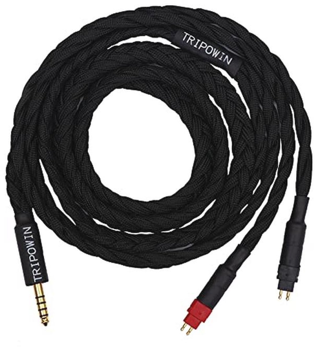 High Purity OFC Vervangende Audiokabel voor Hoofdtelefoons - 1.5m, Compatibel met HD600/HD650/HD580/HD660S/HD58X