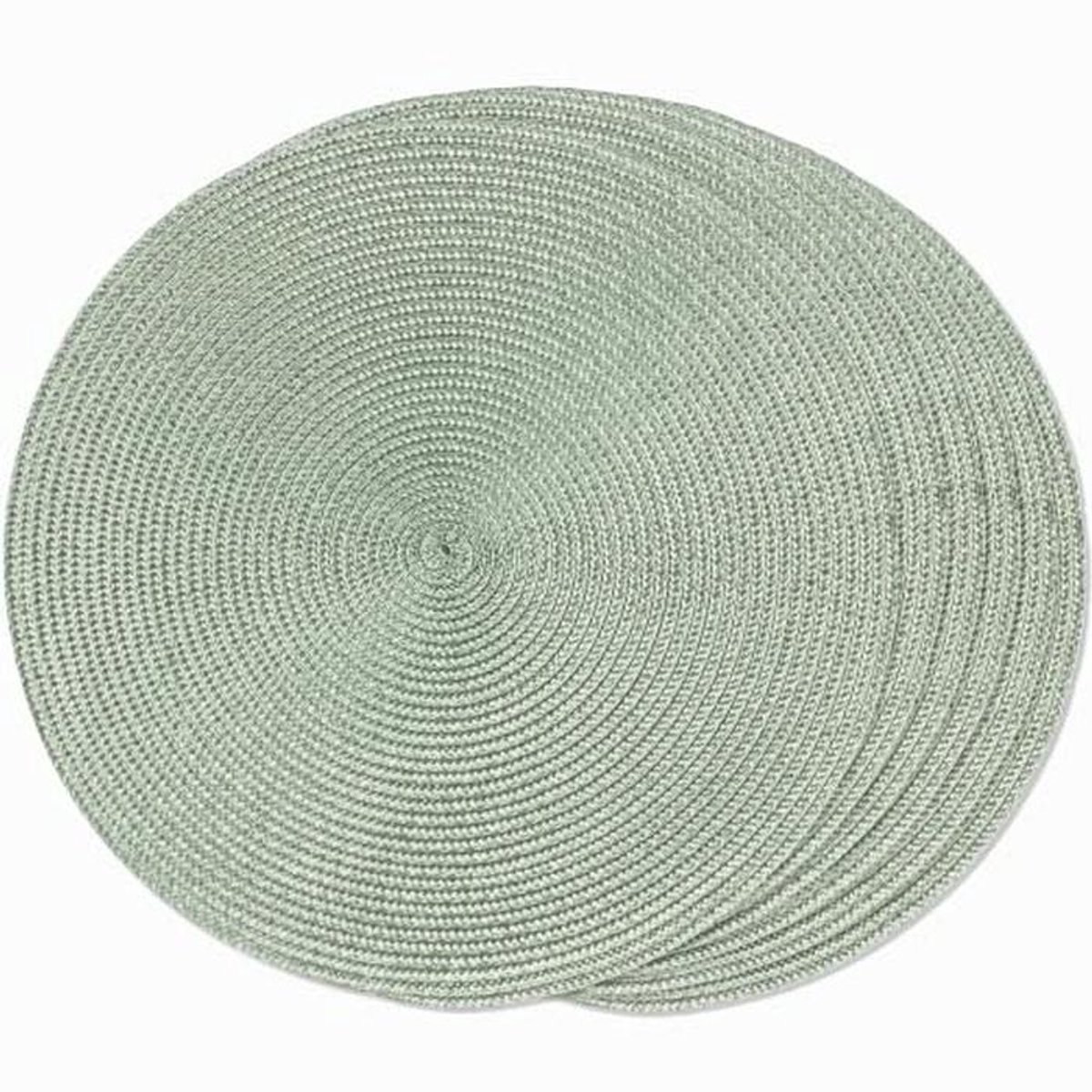 Ronde geweven placemats voor eettafels - wasbare, antislip, 6 stuks, 38,1 cm