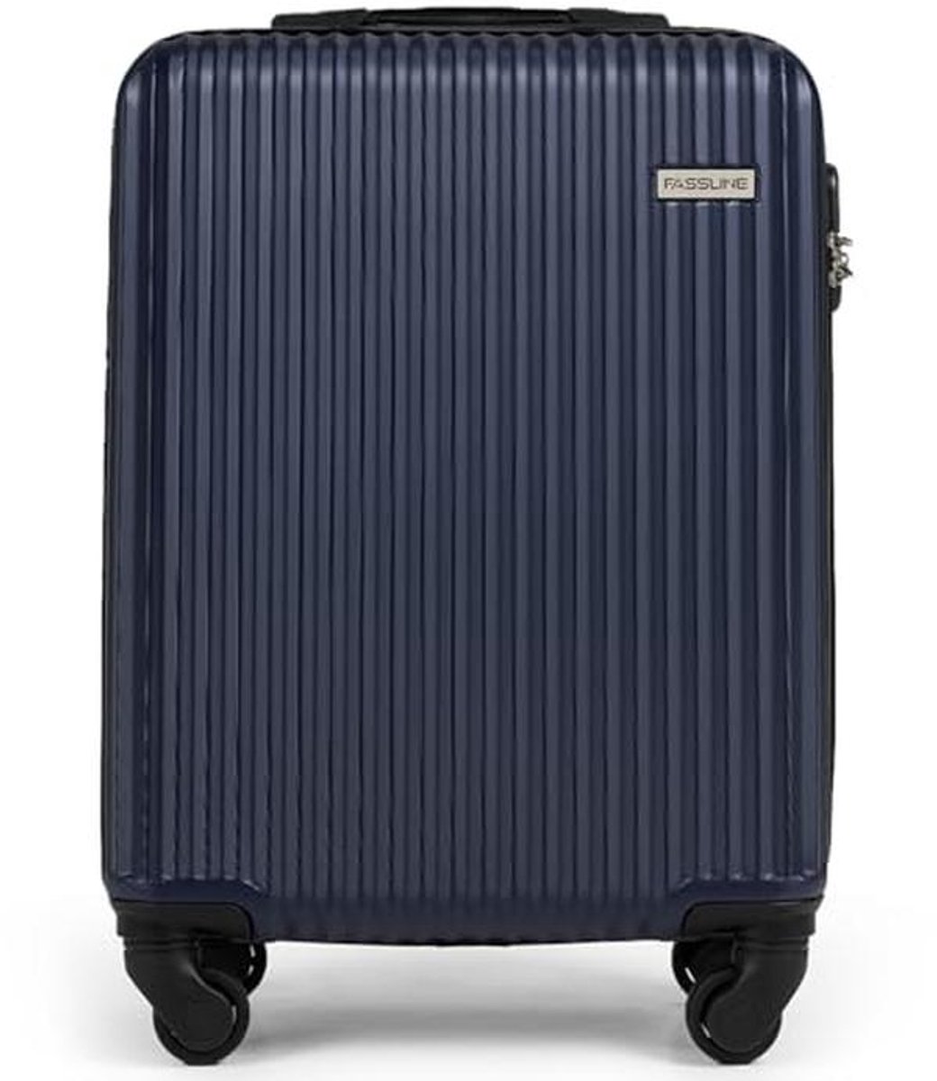 Compacte Handbagagekoffer met 360° Wielen en Combinatieslot - Maat M, 36L, Harde ABS