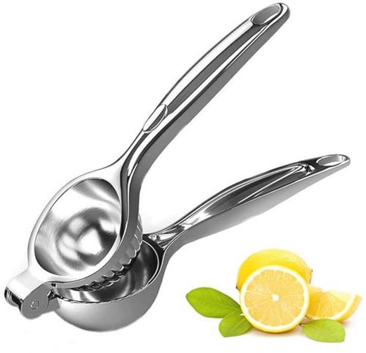 Handmatige Citruspers voor Sap extraction - Robuuste Metalen Pers met Gebogen Handvat