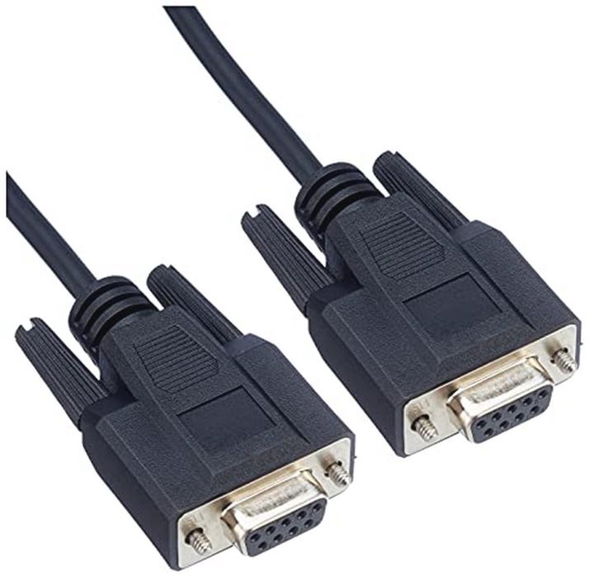 2m DB9 Vrouwelijk Naar DB9 Vrouwelijk Null Modem Seriële Kabel
