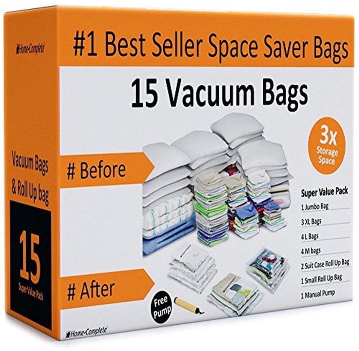 Vacuum Seal Bags for Space Saving Storage