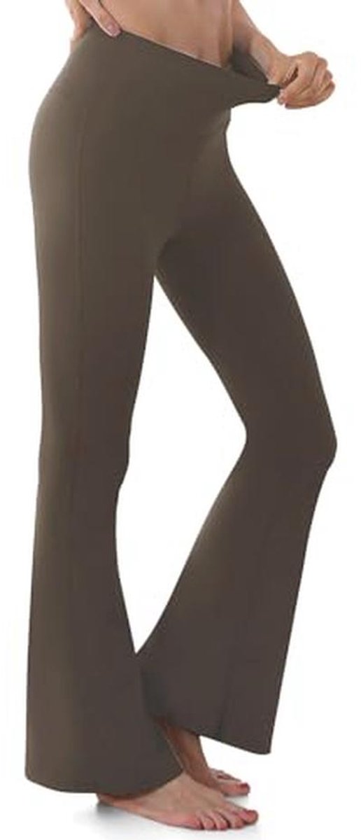 Hoge Taille Bootcut Yogabroek voor Dames - Comfortabele Loungebroek voor Training en Casual Kantoor