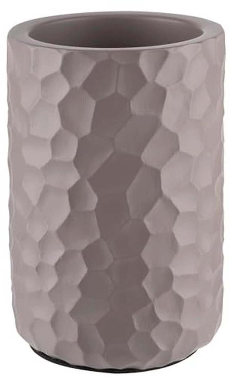Flessenkoeler van beton - Grijze flessenkoeler met buiten-Ø 12cm en binnen-Ø 10cm