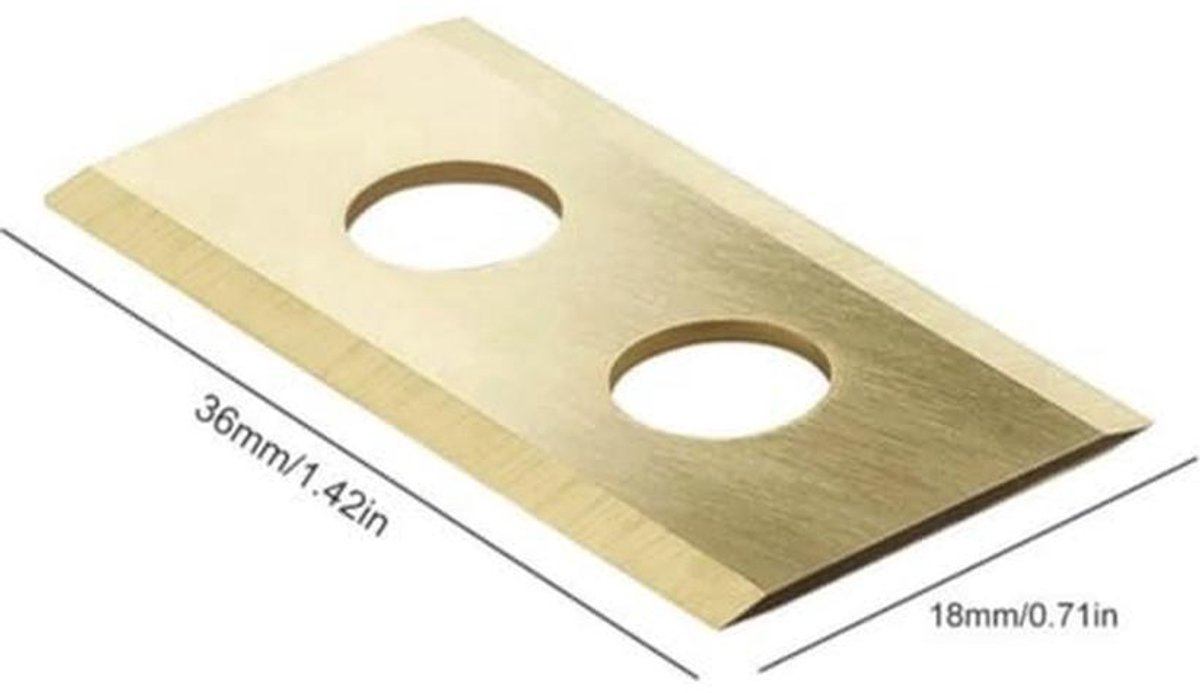 30 Titanium Messen voor Robotmaaiers - Reservemessen voor - afbeelding 3