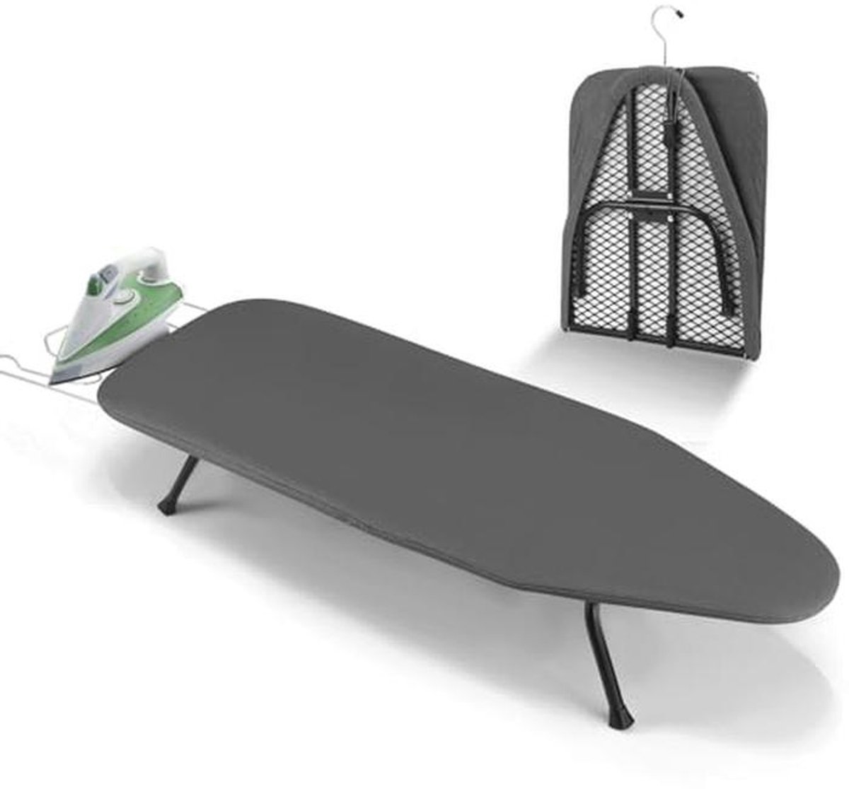 Opvouwbare Strijkplank - Mini Strijkplank met Antislip Voet voor Thuisgebruik - 81 x 31 cm