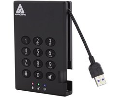 1 TB Externe Harde Schijf met Cijfercombinatie en USB 3.0 - Draagbare Beveiligde Opslag