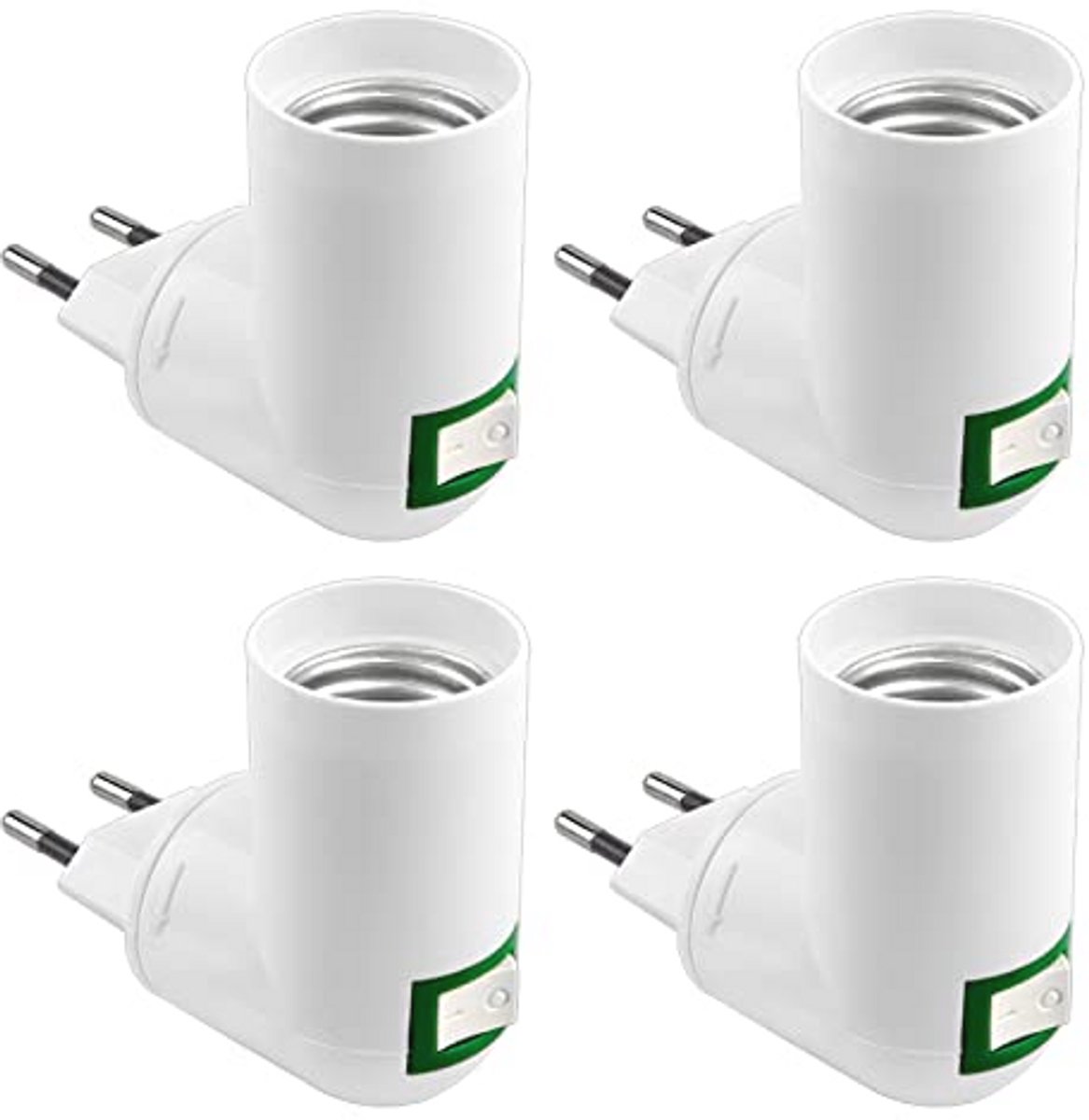 E27 fitting met draadloze schakelaar voor wandlamp, led-lamphouder voor slaapkamer en keukenverlichting