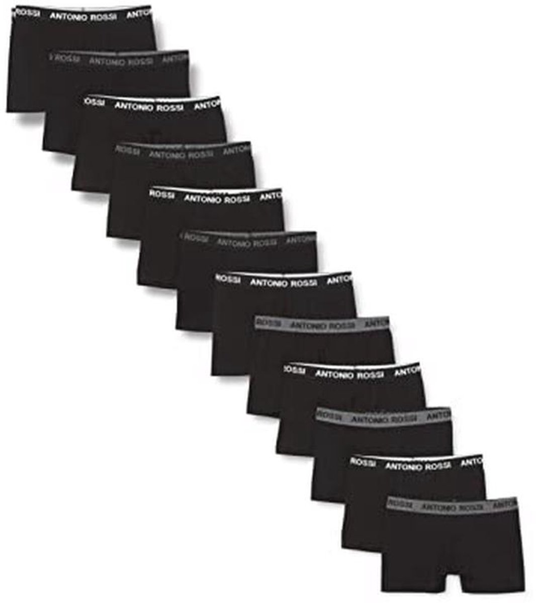 Heren Fitted Boxershorts Multipack - Comfortabele Onderbroek van Katoen met Elastische Tailleband