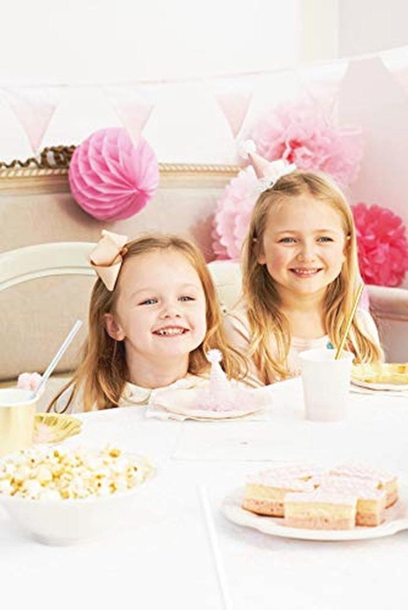 Pastel Disposable Tablecloth for Baby Showers and Birthday Parties - 180 x 120cm
