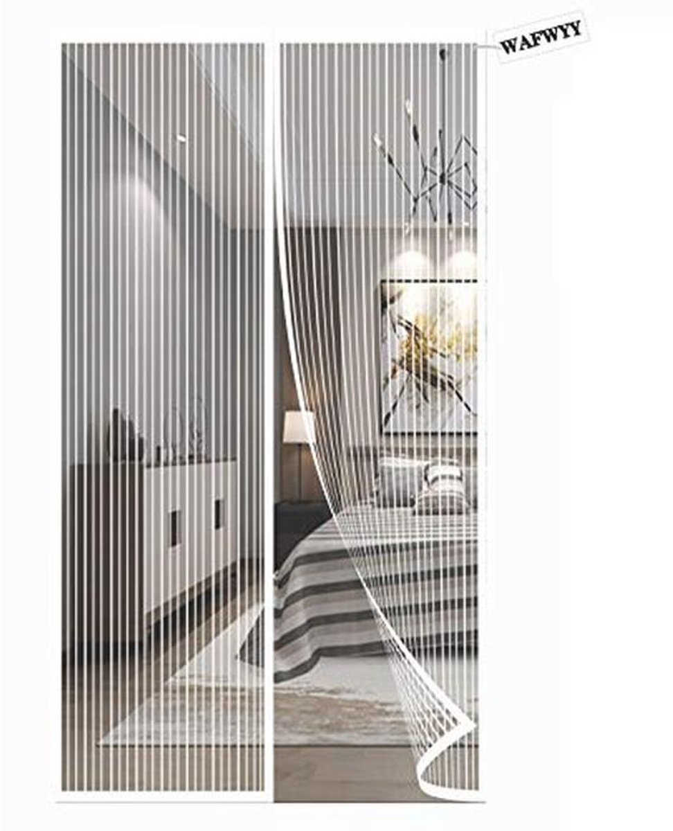 Magnetische Hordeur voor Insectenbescherming met Handsfree Toegang - 80x210CM