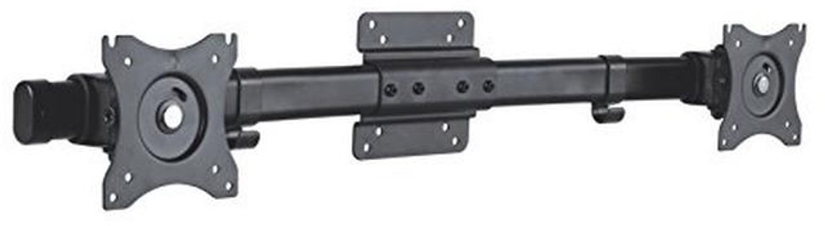 Dual Screen Adapter voor Monitoren - Zwarte Kantoormontage