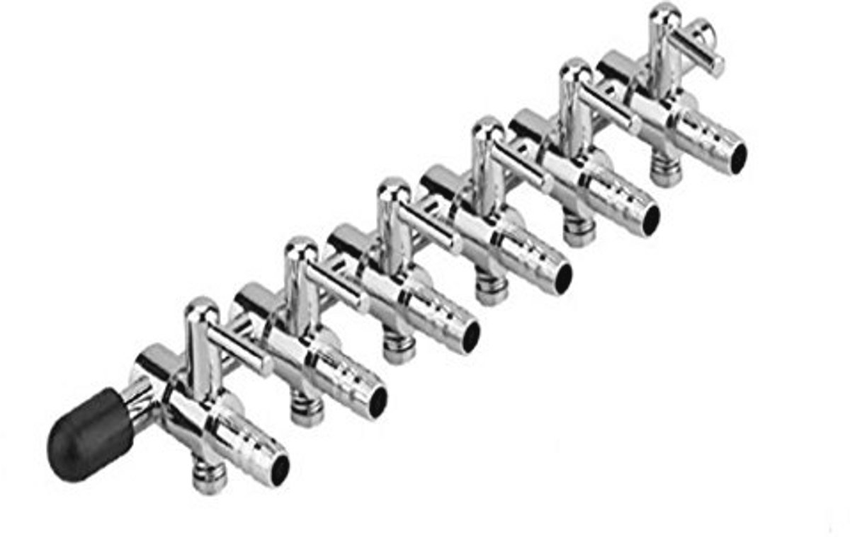 5mm Luchtstroomklep Distributeur voor Aquarium - 6 Manieren