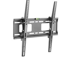 RICOO TV muurbeugel TV kantelbaar plat slim voor 32-55 inch, universele tv-beugel N2344, televisiebeugel voor muur, muurbeugel tv 55 inch tot 50 kg met max. VESA 400x400 mm