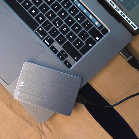 Draagbare Externe Harde Schijf 1TB - Slank Aluminium - USB 3.2 Gen 1 - Voor Windows en Mac — afbeelding 4