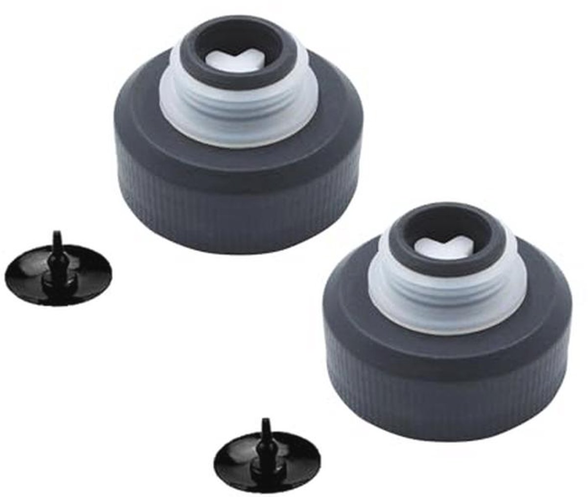 Oplossing Tank Cap voor Stofzuiger Tapijtreiniger - Vervangende Onderdelen (2 stuks)