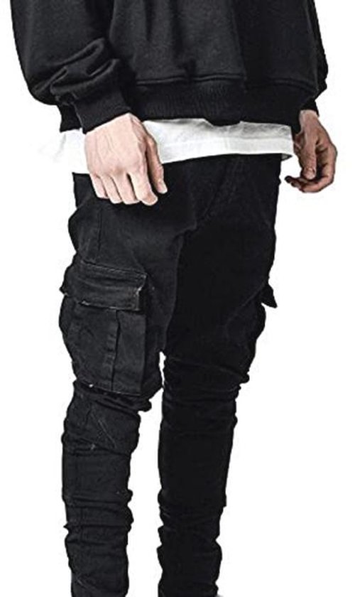 Slim Fit Heren Jeans in Denim Kleur - Comfortabele Broeken Voor Elke Gelegenheid — afbeelding 5