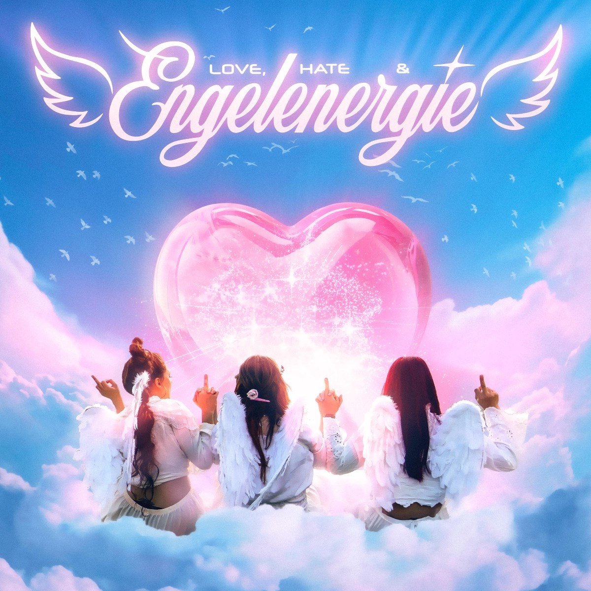 Toten Crackhuren Im Kofferraum - Love, Hate & Engelenergie (LP) (Coloured Vinyl)