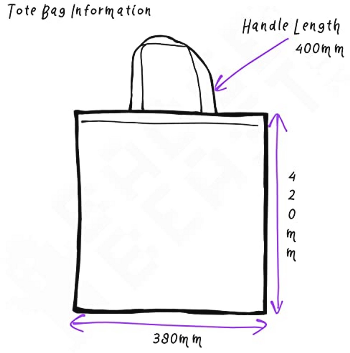 Beige Katoenen Tote Bag - Milieuvriendelijke Herbruikbare Tas