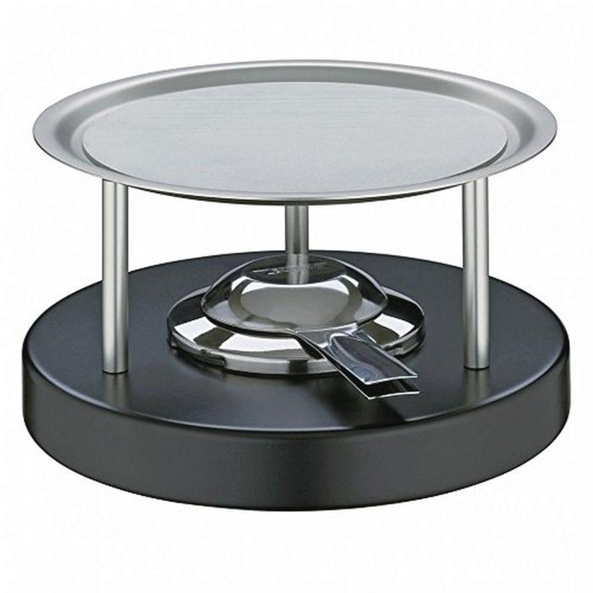 Fondue Rechaud 20 cm - Aluminium en Roestvrij Staal