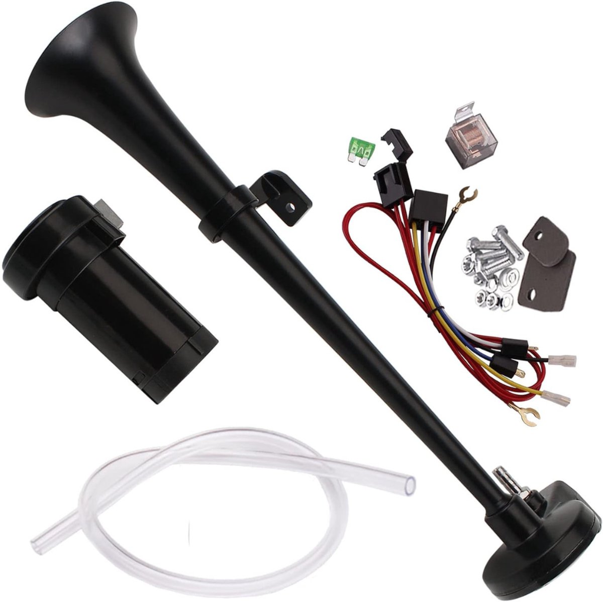 VIN® Luchthoorn - Luchthoorn 12 Volt - Toeter - Luchthoorn Met Compressor - Scheepshoorn - Persluchthoorn – Gastoeter - Claxon - 150 db - Voor Auto, Vrachtwagen, Trein, Boot Etc