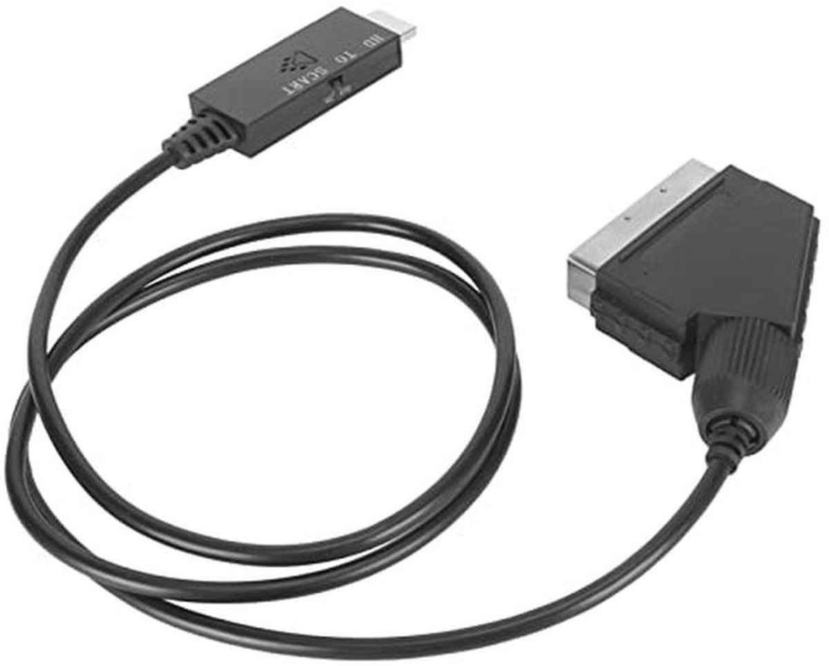 HDMI naar Scart-kabel, Audio Video Converter, HD naar SCART Converter