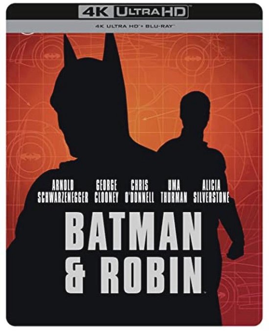 Steelbook 4K UltraHD Film van Superhelden: Batman en Robin