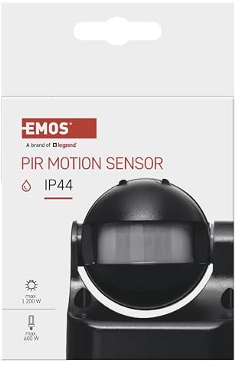 Bewegingsmelder PIR IP44 - Infrarood Sensor voor Tuin en Binnengebruik