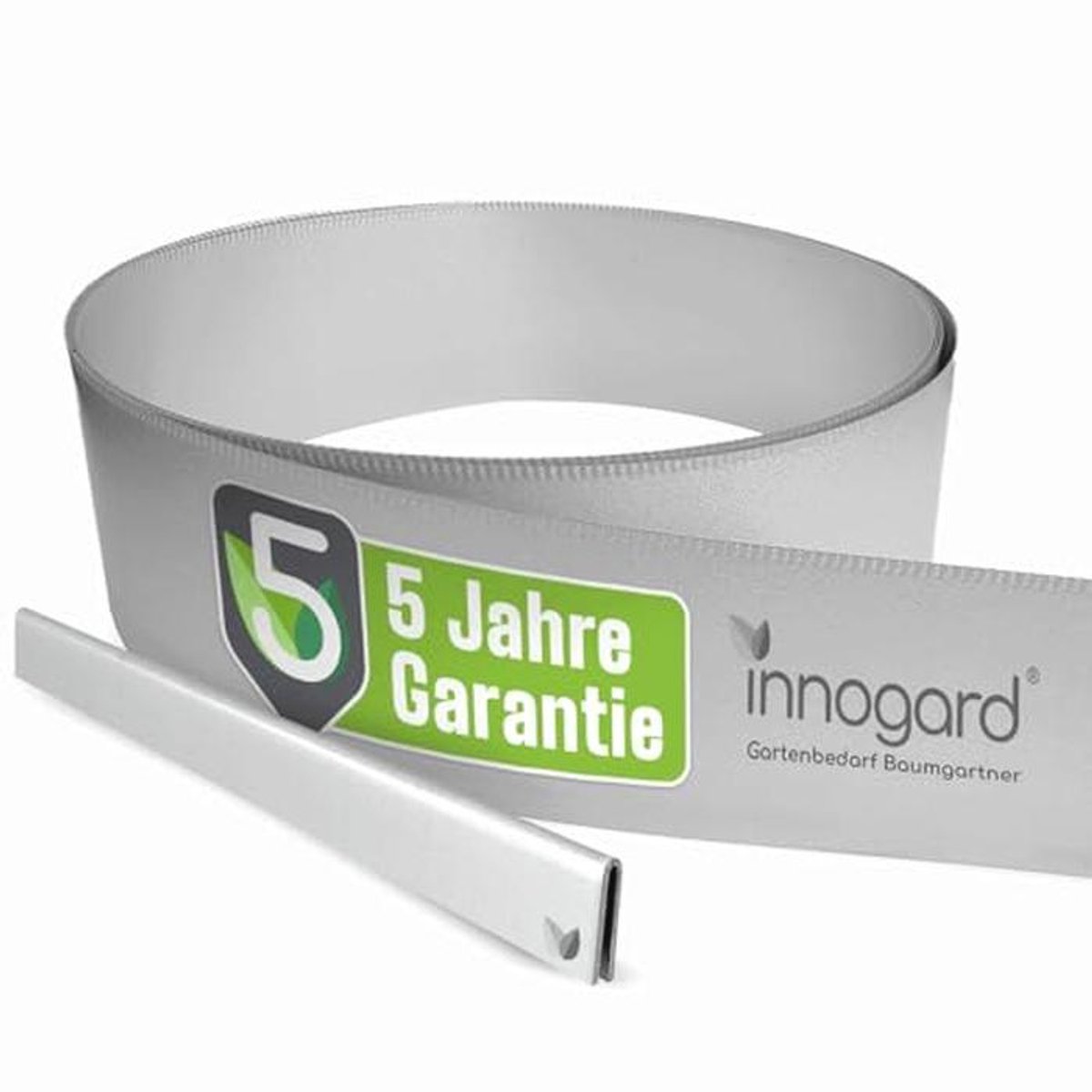 Metalen Gazonrandband Galvalume AZ - 20cm Hoog, 15m Lang - Duurzame Tuinafscheiding
