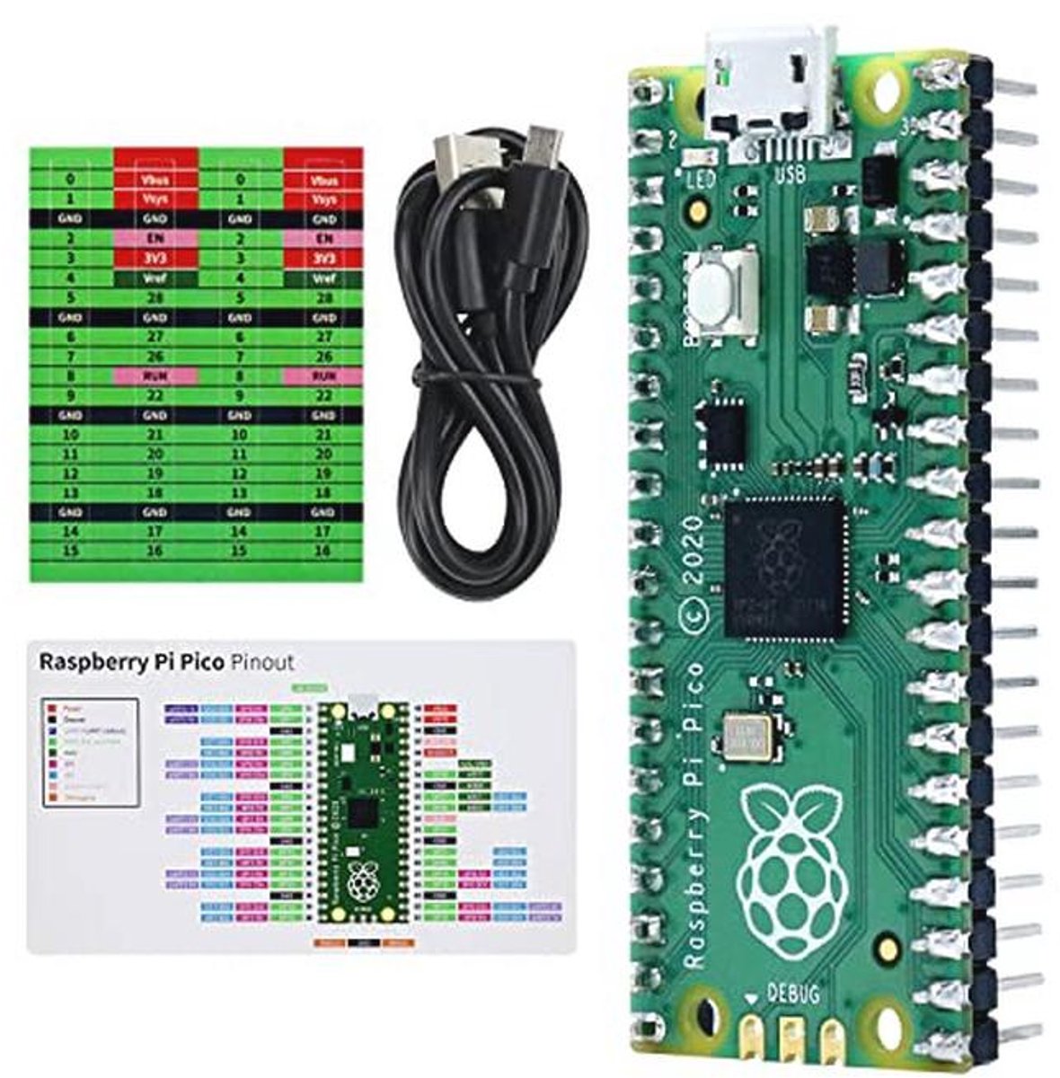 Dual-Core Microcontroller Development Board voor Python, C en Java Projecten